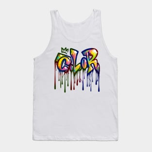 Color Graffiti Tank Top